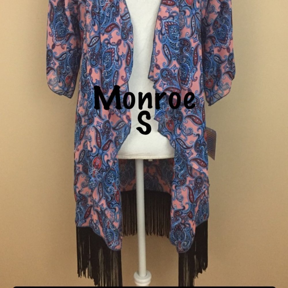 LuLaRoe Monroe Cover Up/Kimono brand new with tags